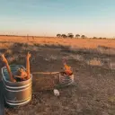 Oval Firetub 150cm with coil kit